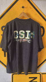 CSI Las Vegas Black T-Shirt Mens Size XL