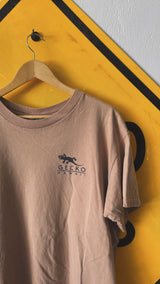 Gecko Hawaii Brown T-shirt Mens XL